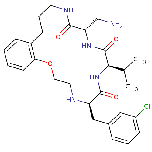 Chemical structure of BindingDB Monomer ID 50214278