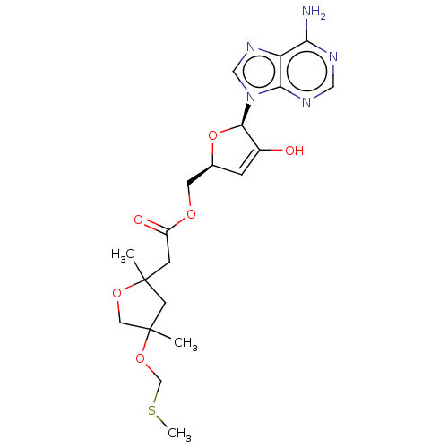 Chemical structure of BindingDB Monomer ID 50214282