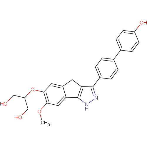 Chemical structure of BindingDB Monomer ID 50214562