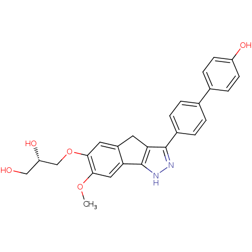 Chemical structure of BindingDB Monomer ID 50214574