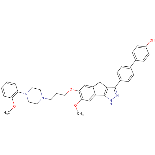 Chemical structure of BindingDB Monomer ID 50214596