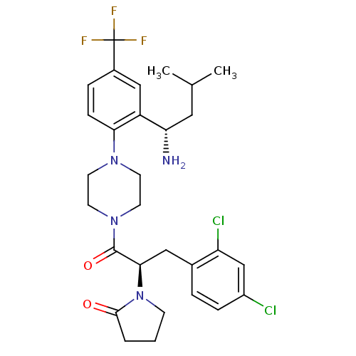 Chemical structure of BindingDB Monomer ID 50214696
