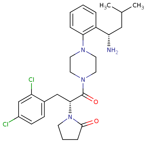 Chemical structure of BindingDB Monomer ID 50214701
