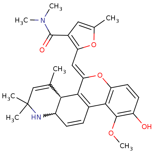 Chemical structure of BindingDB Monomer ID 50214926