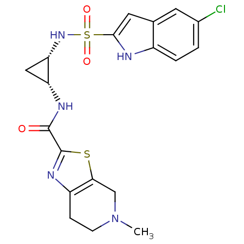 Chemical structure of BindingDB Monomer ID 50214992