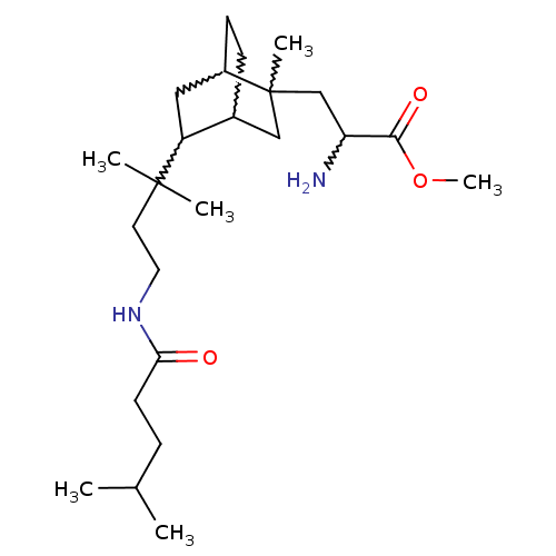 Chemical structure of BindingDB Monomer ID 50215046