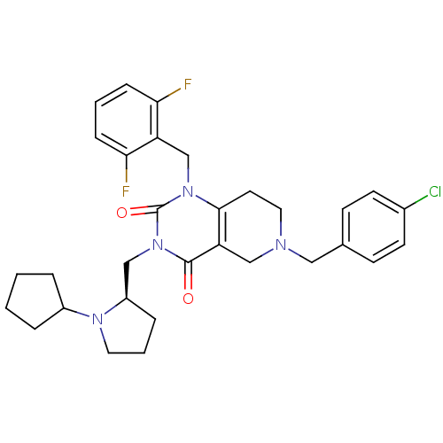 Chemical structure of BindingDB Monomer ID 50215189