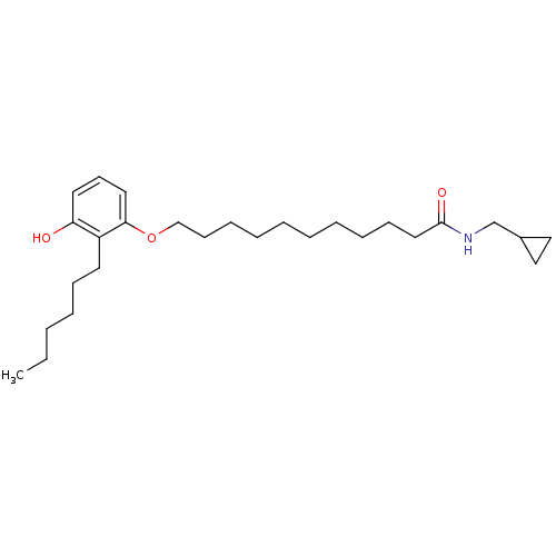 Chemical structure of BindingDB Monomer ID 50215227