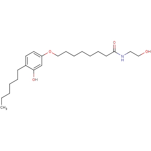 Chemical structure of BindingDB Monomer ID 50215228