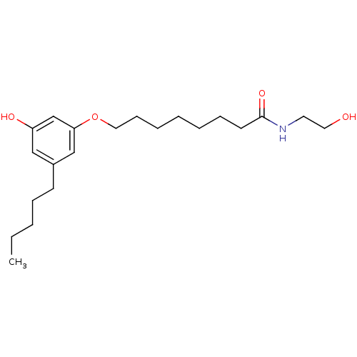 Chemical structure of BindingDB Monomer ID 50215230