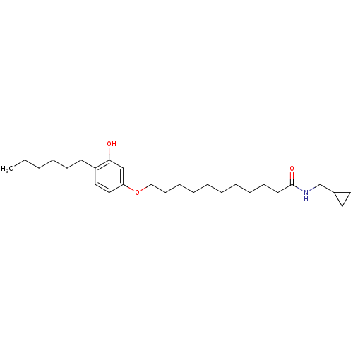Chemical structure of BindingDB Monomer ID 50215233