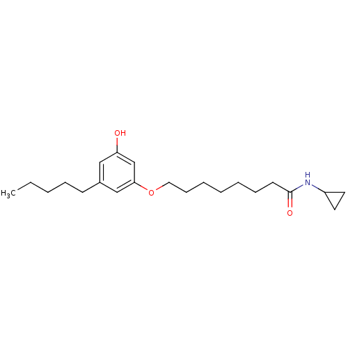 Chemical structure of BindingDB Monomer ID 50215240