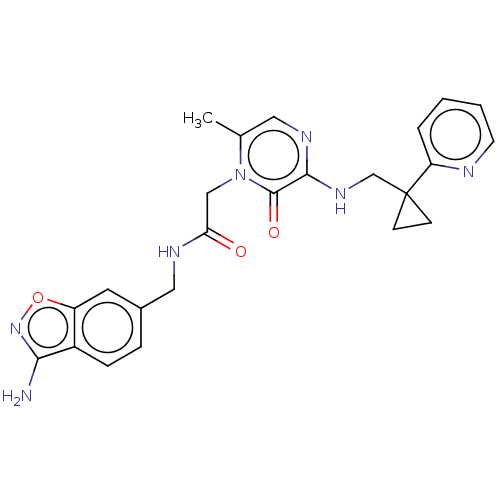 Chemical structure of BindingDB Monomer ID 50215305