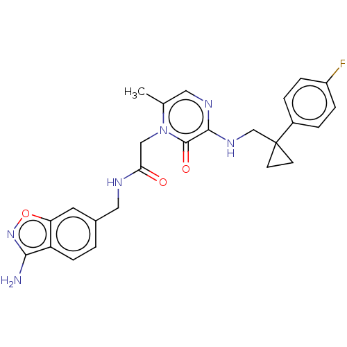 Chemical structure of BindingDB Monomer ID 50215317