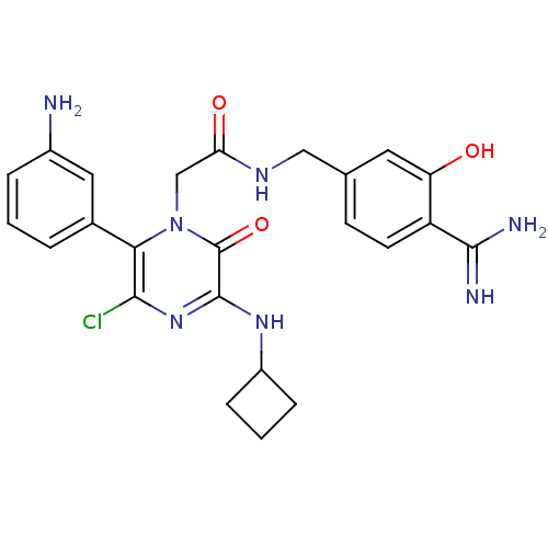 Chemical structure of BindingDB Monomer ID 50215421
