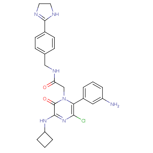 Chemical structure of BindingDB Monomer ID 50215422