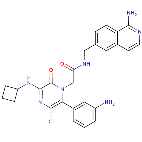 Chemical structure of BindingDB Monomer ID 50215424