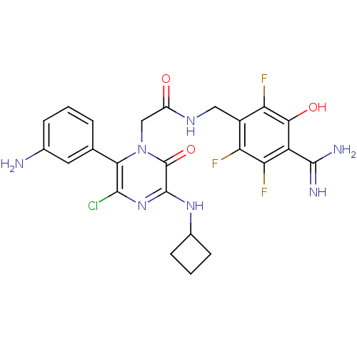 Chemical structure of BindingDB Monomer ID 50215426
