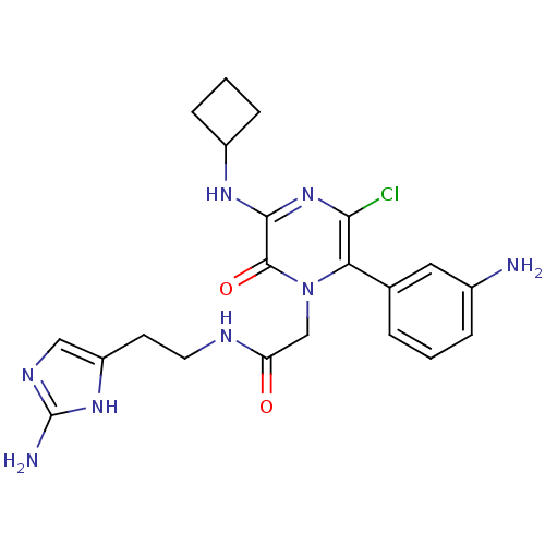 Chemical structure of BindingDB Monomer ID 50215429