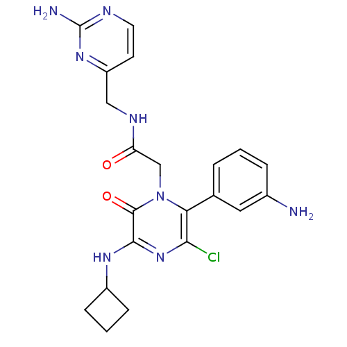 Chemical structure of BindingDB Monomer ID 50215430