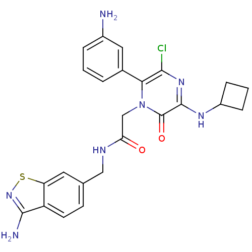 Chemical structure of BindingDB Monomer ID 50215431