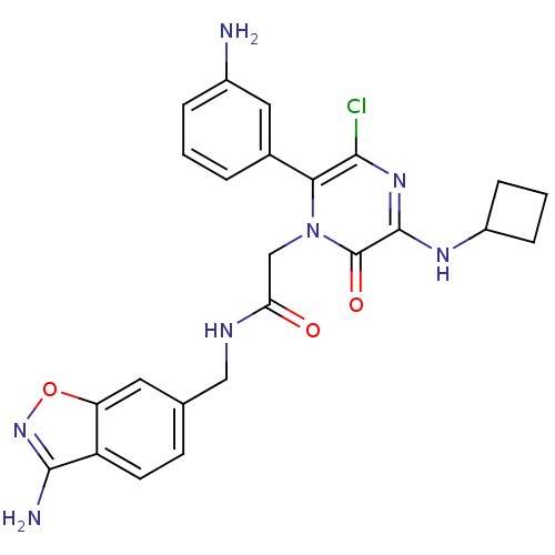 Chemical structure of BindingDB Monomer ID 50215437