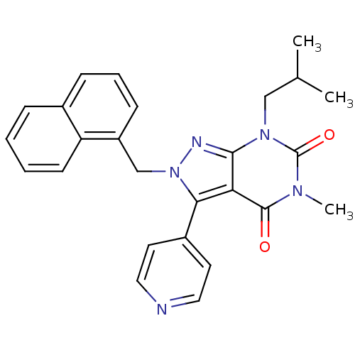 Chemical structure of BindingDB Monomer ID 50215444