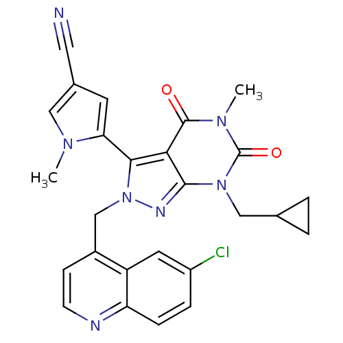 Chemical structure of BindingDB Monomer ID 50215445