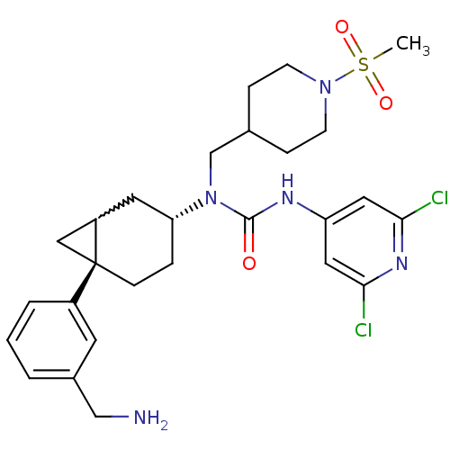 Chemical structure of BindingDB Monomer ID 50215581