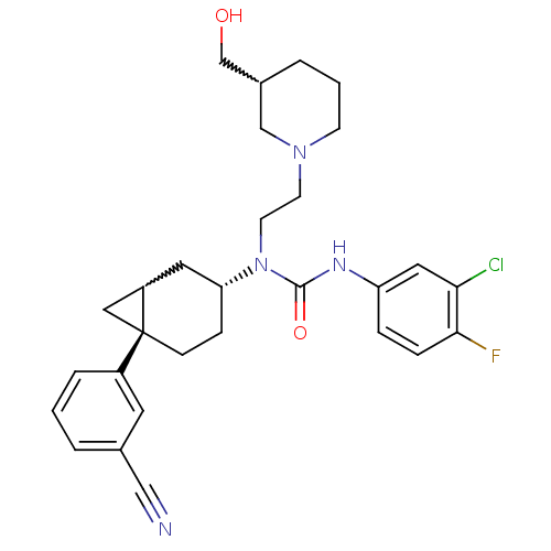 Chemical structure of BindingDB Monomer ID 50215584