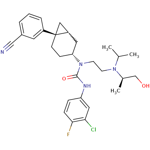 Chemical structure of BindingDB Monomer ID 50215586