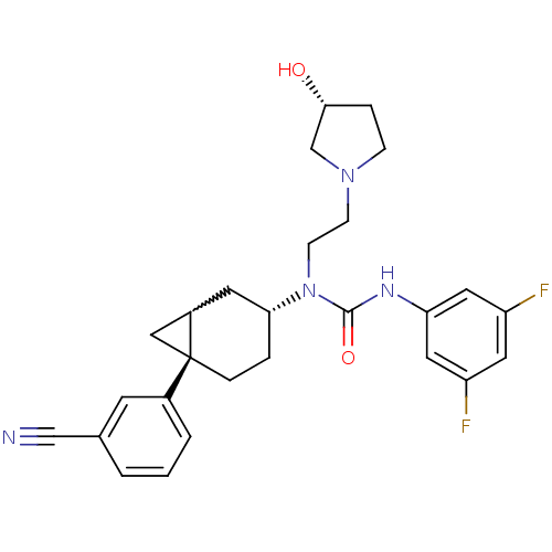 Chemical structure of BindingDB Monomer ID 50215590