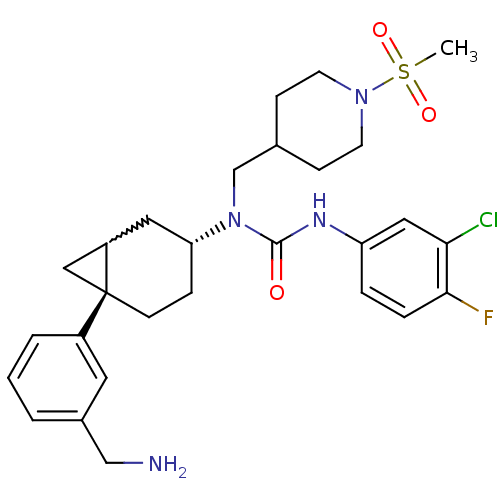 Chemical structure of BindingDB Monomer ID 50215597