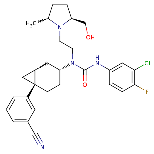 Chemical structure of BindingDB Monomer ID 50215603