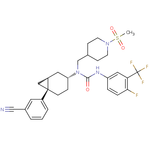 Chemical structure of BindingDB Monomer ID 50215606