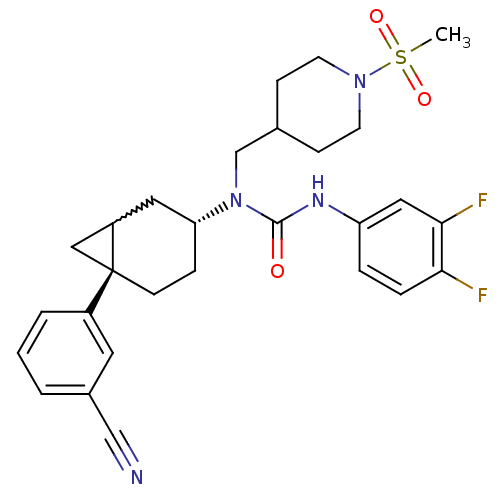 Chemical structure of BindingDB Monomer ID 50215610