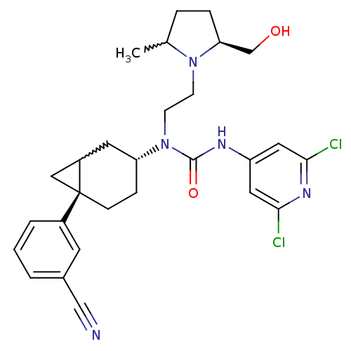 Chemical structure of BindingDB Monomer ID 50215615