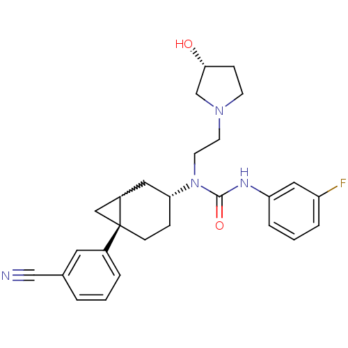 Chemical structure of BindingDB Monomer ID 50215633