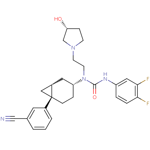 Chemical structure of BindingDB Monomer ID 50215635