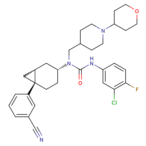 Chemical structure of BindingDB Monomer ID 50215637