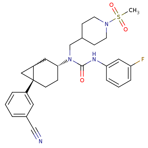 Chemical structure of BindingDB Monomer ID 50215642