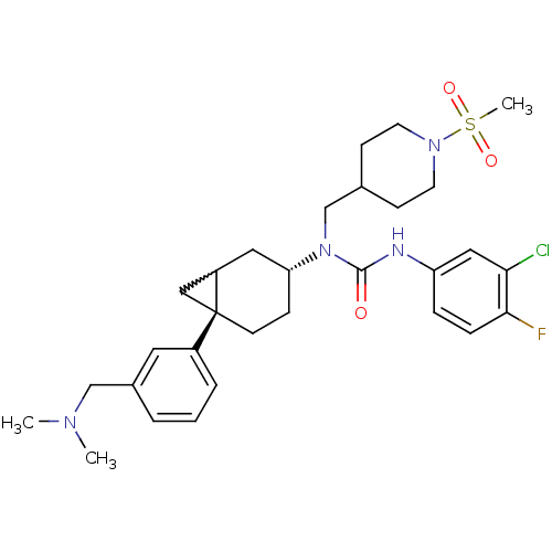 Chemical structure of BindingDB Monomer ID 50215658