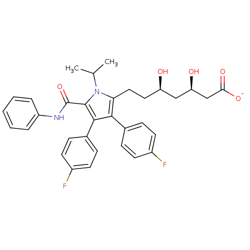 Chemical structure of BindingDB Monomer ID 50215695