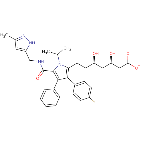 Chemical structure of BindingDB Monomer ID 50215696