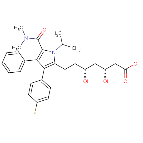 Chemical structure of BindingDB Monomer ID 50215697