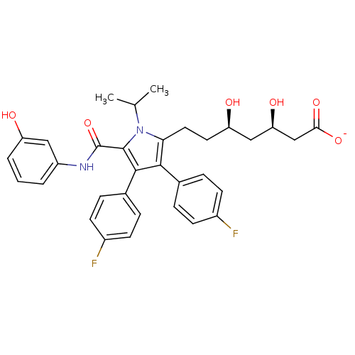 Chemical structure of BindingDB Monomer ID 50215699