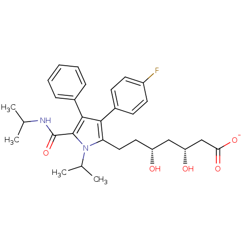 Chemical structure of BindingDB Monomer ID 50215702