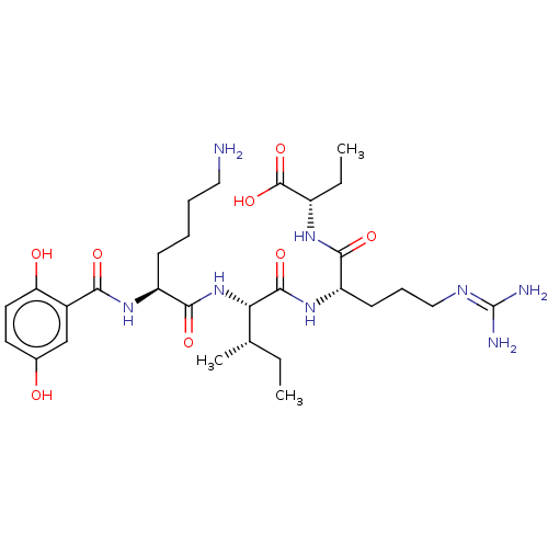 Chemical structure of BindingDB Monomer ID 50215703