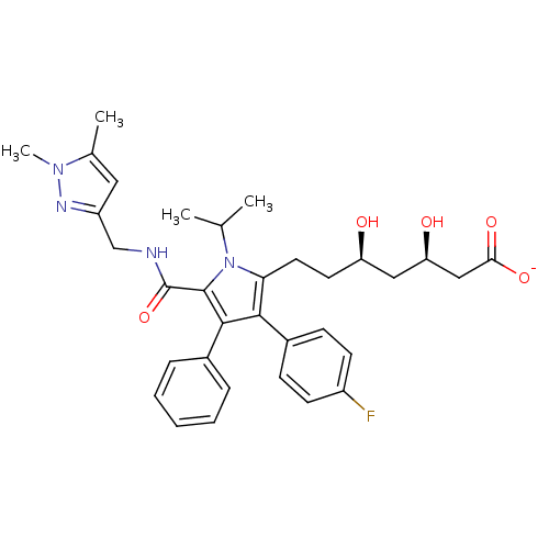 Chemical structure of BindingDB Monomer ID 50215704
