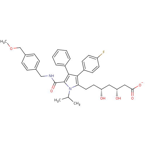 Chemical structure of BindingDB Monomer ID 50215707
